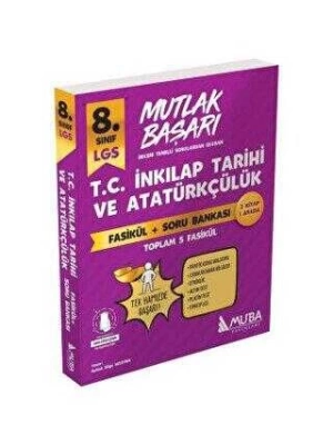 Muba Yayınları 8 Sınıf LGS İnkilap Tarihi Fasiküller+Soru Bankası