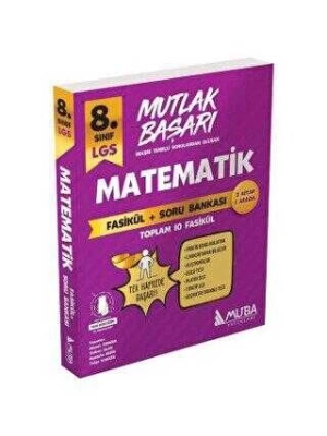 Muba Yayınları 8 Sınıf  LGS Matematik Fasiküller+Soru Bankası