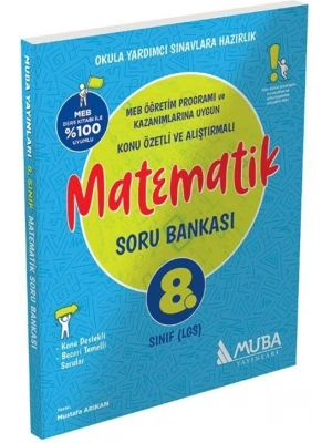 Muba Yayınları 8. Sınıf Matematik Soru Bankası
