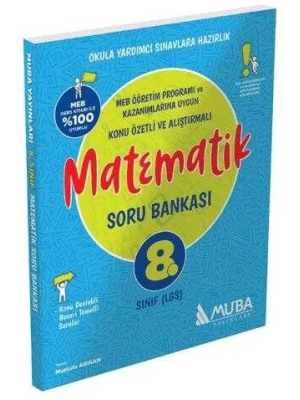 Muba Yayınları 8. Sınıf Matematik Soru Bankası