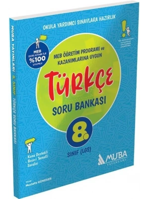 Muba Yayınları 8. Sınıf Türkçe Soru Bankası