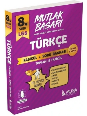Muba Yayınları LGS Türkçe Fasiküller+Soru Bankası