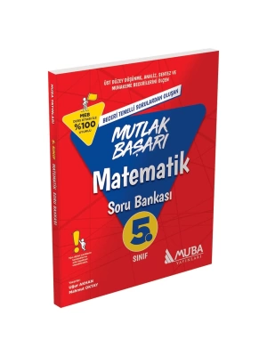 Muba Yayınları  MB 5.Sınıf Matematik Soru Bankası