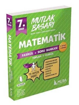 Muba Yayınları  Mutlak Başarı 7. Sınıf Matematik Fasiküller+Soru Bankası