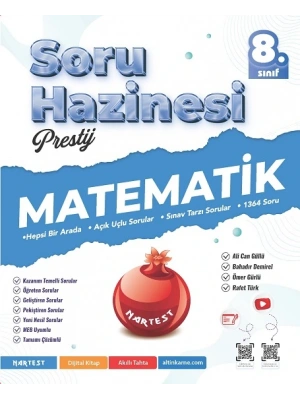Nartest 8. Sınıf Prestij Matematik Soru Hazinesi