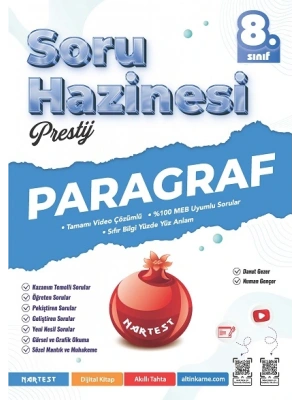 Nartest 8. Sınıf Prestij Paragraf Soru Hazinesi