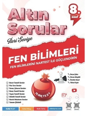 Nartest Yayınevi 8. Sınıf Fen Bilimleri Altın Sorular