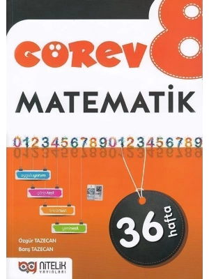 NİTELİK YAYINLARI 8 SINIF MATEMATİK GÖREV ÇALIŞMA FÖYLERİ