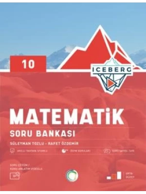 Okyanus Yayıncılık 10. Sınıf Iceberg Matematik Soru Bankası