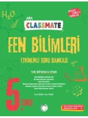 Okyanus Yayınları 5. Sınıf Classmate Fen Bilimleri Etkinlikli Soru Bankası