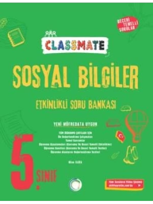 Okyanus Yayınları 5. Sınıf Classmate Sosyal Bilgiler Etkinlikli Soru Bankası