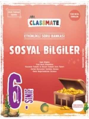 OKYANUS YAYINLARI 6 SINIF  CLASMATE SOSYAL BİLGİLER SORU  BANKASI