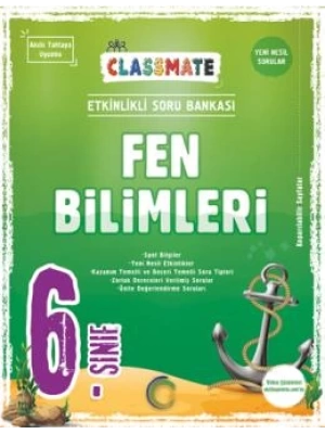 OKYANUS YAYINLARI 6 SINIF CLASSMATE FEN BİLİMLERİ SORU BANKASI