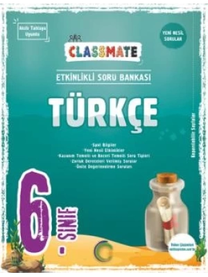 OKYANUS YAYINLARI 6 SINIF CLASSMATE TÜRKÇE SORU BANKASI