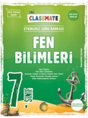 OKYANUS  YAYINLARI 7 SINIF  CLASSMATE FEN BİLİMLERİ SORU BANKASI