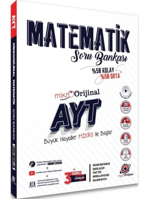Orijinal Mikro AYT Matematik Soru Bankası