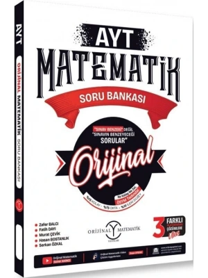 Orijinal Yayınları AYT Orijinal Matematik Soru Bankası
