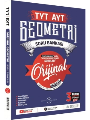 Orijinal Yayınları TYT AYT Geometri Soru Bankası