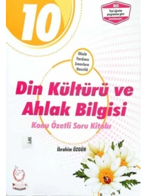 PALME YAYINLARI 10 SINIF  DİN KÜLTÜRÜ KONU ÖZETLİ SORU BANKASI