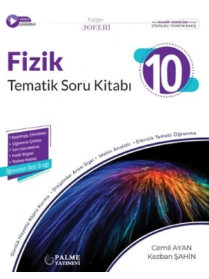 Palme Yayınları 10. Sınıf Fizik Tematik Soru Kitabı
