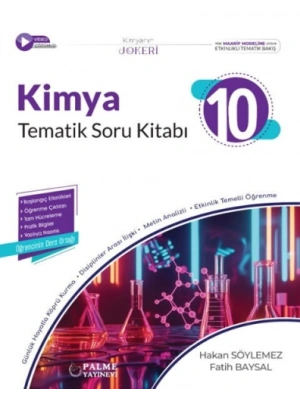Palme Yayınları 10. Sınıf Kimya Tematik Soru Kitabı
