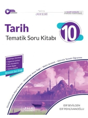 Palme Yayınları 10. Sınıf Tarih Tematik Soru Kitabı