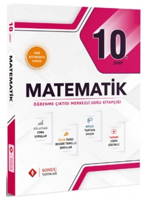 Sonuç Yayınları 10. Sınıf Matematik Soru Bankası Modüler Set
