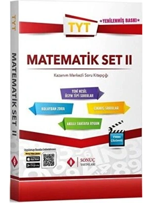 Sonuç Yayınları TYT Matematik Modüler Set 2 Kazanım Merkezli Soru Bankası