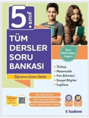 Tudem Yayınları  5. Sınıf Tüm Dersler Soru Bankası