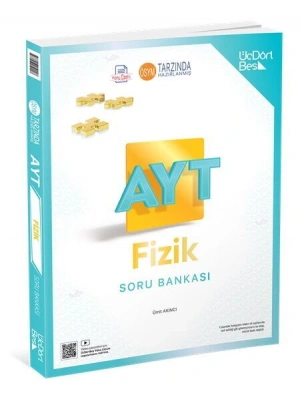 ÜçDörtBeş Yayınları AYT Fizik Soru Bankası