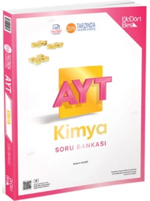 ÜçDörtBeş Yayınları AYT Kimya Soru Bankası