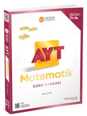 ÜçDörtBeş Yayınları AYT Matematik Soru Bankası