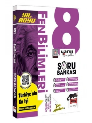 Yargı Ders Arkadaşım 8.Sınıf LGS Fen Bilimleri Yıl Boyu Soru Bankası