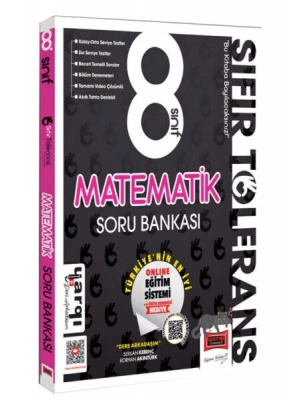 Yargı Ders Arkadaşım 8.Sınıf Sıfır Tolerans Matematik Soru Bankası