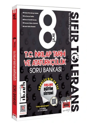 Yargı Ders Arkadaşım 8.Sınıf Sıfır Tolerans T.C. İnkılap Tarihi ve Atatürkçülük Soru Bankası