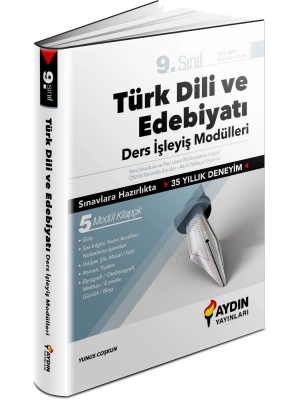 AYDIN YAYINLARI 9 SINIF  EDEBİYAT DERS İŞLEYİŞ MODÜLLERİ