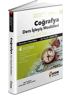 AYDIN YAYINLARI  TYT COĞRAFYA DERS İŞLEYİŞ MODÜLLERİ