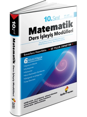 Aydın Yayınları 10. Sınıf Matematik Ders İşleyiş Modülleri