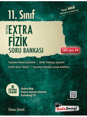 KAFA DENGİ YAYINLARI 11 SINIF EXTRA FİZİK SORU BANKASI