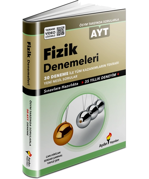 AYDIN YAYINLARI  AYT FİZİK DENEME