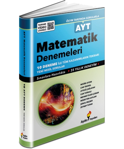 AYDIN YAYINLARI AYT MATEMATİK DENEMESİ