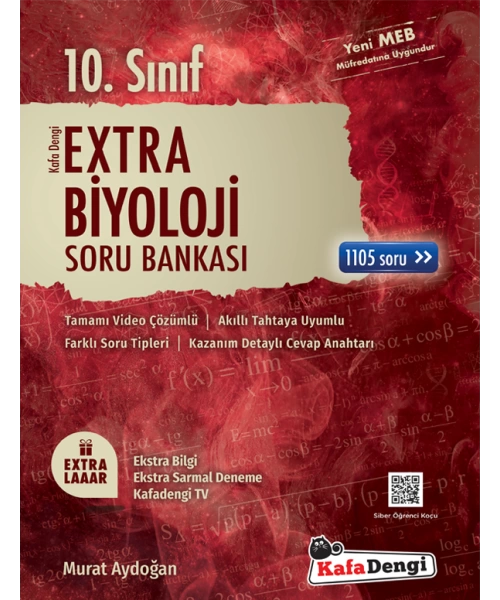 Kafa Dengi Yayınları 10. Sınıf Biyoloji Extra Soru Bankası