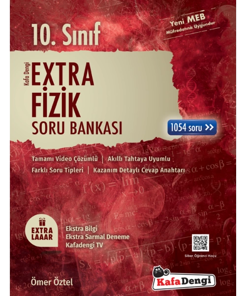 Kafa Dengi Yayınları 10. Sınıf Fizik Extra Soru Bankası