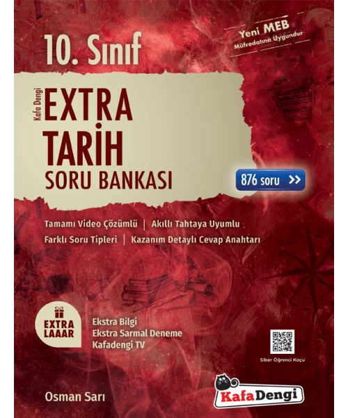 Kafa Dengi Yayınları 10. Sınıf Tarih Extra Soru Bankası