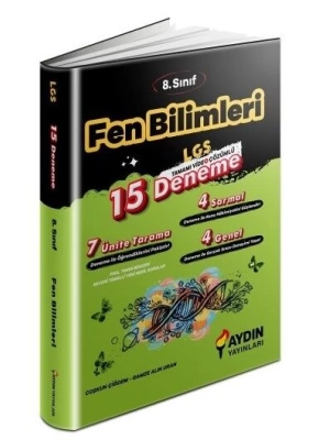 AYDIN YAYINLARI 8 SINIF FEN DENEME SINAVI