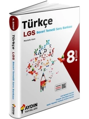 AYDIN YAYINLARI 8 SINIF TÜRKÇE BECERİ TEMELLİ SORU BANKASI