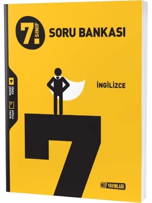 HIZ YAYINLARI  7 SINIF İNGİLİZCE SORU BANKASI