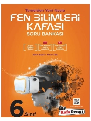 KAFA DENGİ YAYINLARI 6 SINIF FEN BİLİMLERİ KAFASI SORU BANKASI