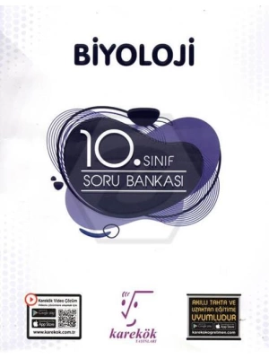 KAREKÖK YAYINLARI   10 SINIF  BİYOLOJİ SORU BANKASI