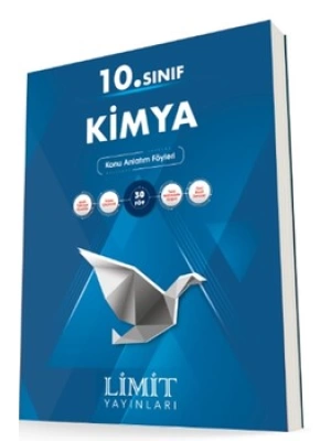 LİMİT YAYINLARI 10 SINIF  KİMYA KONU ANLATIM FÖYLERİ